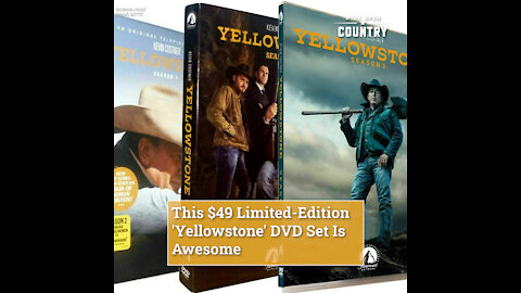 This $49 Limited-Edition 'Yellowstone' DVD Set Is Awesome