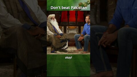 Don't Beat Pakistan! #shorts #sadhguru #IndvsPak #t20worldcup2021