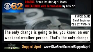 Insider April Moss Threatened with Termination After Project Veritas Announcement
