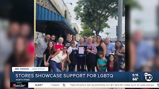 North Park stores foster inclusivity with San Diego pride month campaign