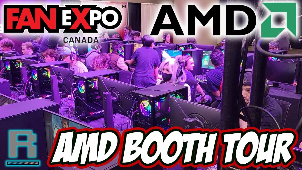 Fan Expo Canada 2023 AMD Booth Tour!