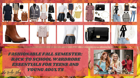 The Teelie Blog | Fashionable Fall Semester: Back to School Wardrobe Essentials