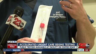 Accelerated Urgent Care begins COVID-19 testing