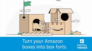 Transform your Amazon boxes into box forts, cat condos, and rocket ships