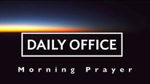 Morning Prayer - Apr 22, 2021