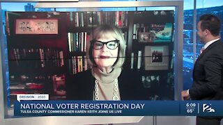 Tulsa County Commissioner Karen Keith joins us on National Voter Registration Day