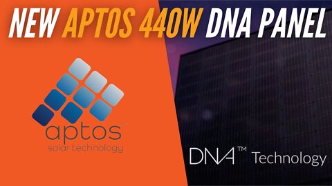 New Aptos 440W DNA Solar Panel Revealed