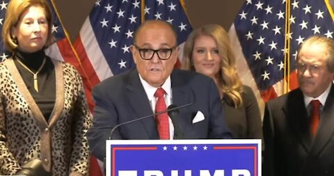 Rudy Giuliani Press Conference on Election Fraud