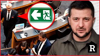 "We're DONE with you!" - Zelensky STUNNED as they walk out | Redacted with Clayton Morris