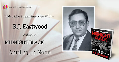 Authors on iTours Friday Brown Bag Lunch with R.J. Eastwood, author of MIDNIGHT BLACK