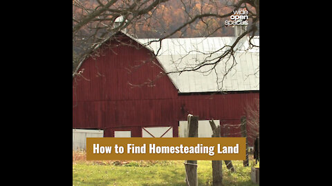 How to Find Homesteading Land