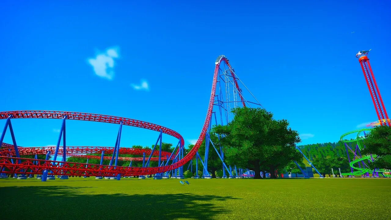 Superman Ride Of Steel Recreation