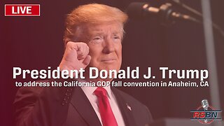 President Donald J. Trump to address the California GOP fall convention in Anaheim, CA - 9/29/2023