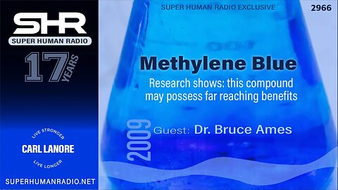 Methylene Blue - Research Shows: This Compound May Possess Far Reaching Benefits