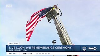 9/11 remembrance ceremony Cape Coral City Hall