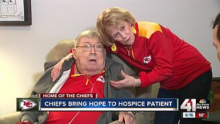 Chiefs Super Bowl run brings joy for fan facing terminal illness