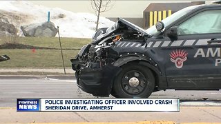 Amherst Police involved in crash
