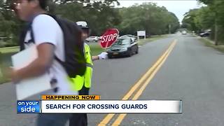 Cleveland is looking for crossing guards