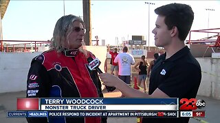 Interview with monster truck driver Terry Woodcock