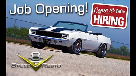V8 Speed and Resto Shop Seeks and Custom Metal Fabricator and Installer for Custom Car Work
