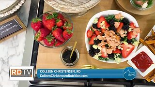Registered Dietitian TV // California Strawberries & Pompeian Olive Oil
