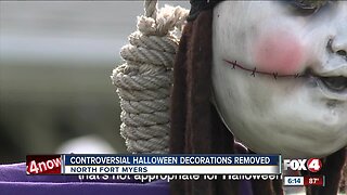 Neighbors complain about discriminatory Halloween display in North Fort Myers