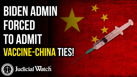 UNCOVERED: Biden Admin Forced to Admit Vaccine-China Ties!