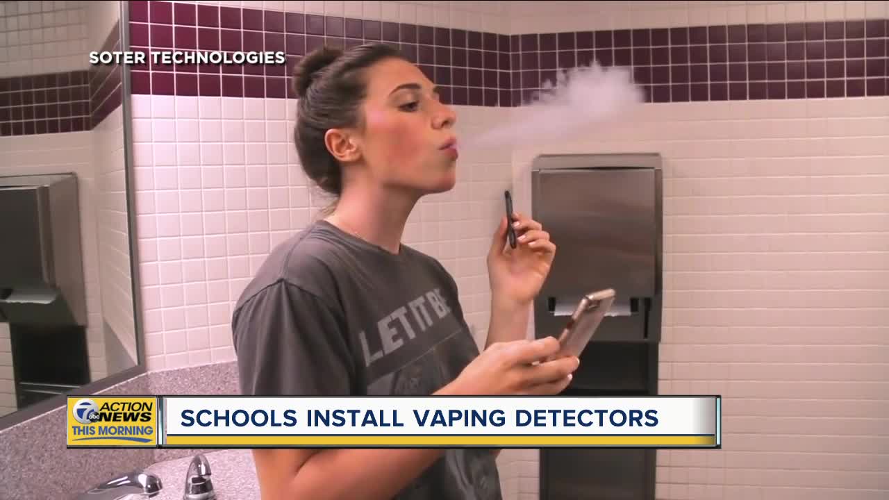 These Michigan schools have installed vaping detectors