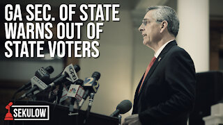 GA Sec. of State Warns Out of State Voters