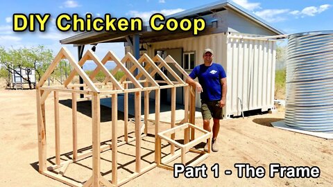 Building a DIY Chicken Coop - Part 1 (The Frame)