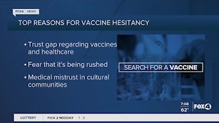 Medical experts say vaccine hesitancy could prolong pandemic