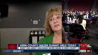 Kern County Water Summit held today