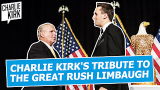 Charlie Kirk’s Tribute To The Great Rush Limbaugh