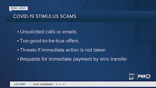 Stimulus check scams
