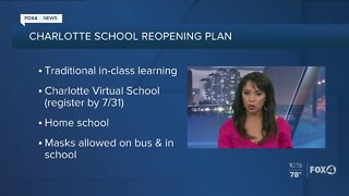 Charlotte County School District releases reopening plan