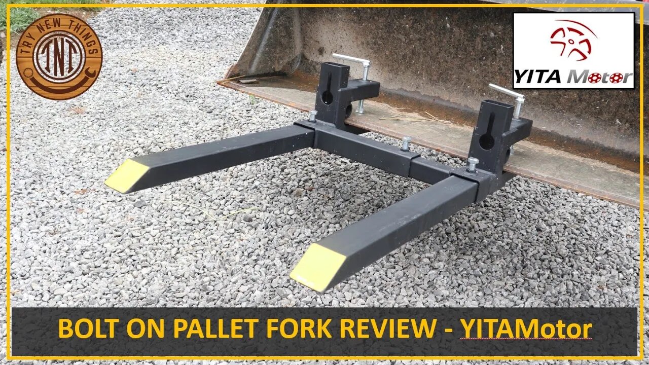 Tnt 133 Bolt On Pallet Forks Review Yitamotor 43 1500lbs Rk25