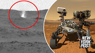 Alien-like 'devil' spotted creeping across Mars