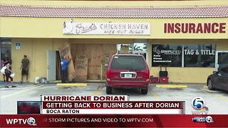 Getting back to business in Boca Raton after Dorian