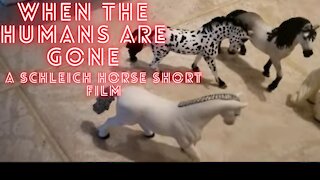 When the humans are gone|Schleich horse short film|~Everything180~