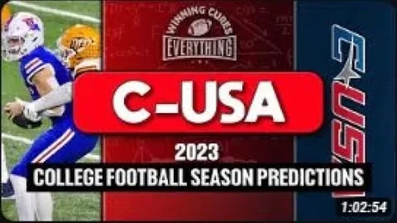 2023 CUSA College Football TeambyTeam Predictions, Win Totals, and