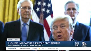 House impeaches President Trump for second time