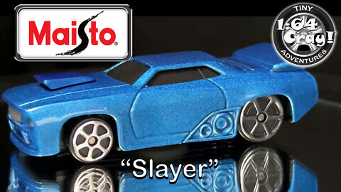 “Slayer”- in Metallic Blue- Model by Maisto