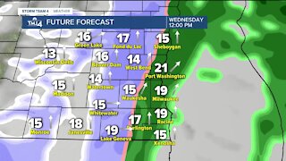 Light snow possible for Monday