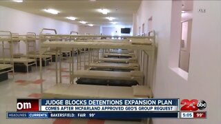 Judge blocks detention expansion plan