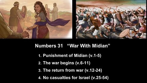 Numbers 31 “War With Midian” - Calvary Chapel Fergus Falls