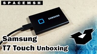 Samsung T7 Touch SSD Unboxing