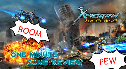 X-Morph Defense One Minute Game Review