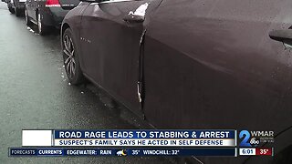 Road rage leads to stabbing, arrest in Baltimore County