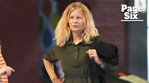Meg Ryan steps out after release date for 'What Happens Later' rom-com pushed back