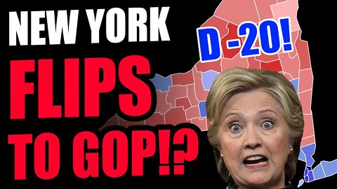NY FLIPPING RED?!?! Democrats TANK 20 POINTS In Most Recent Study With Likely Voters!! INSANE SHIFT.